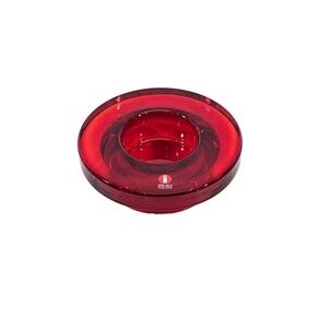 KSD Iittala Finland Harri Koskinen Glass Crystal Halo Tea Light Tealight Holder